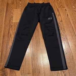 Nike black and gray pants XL